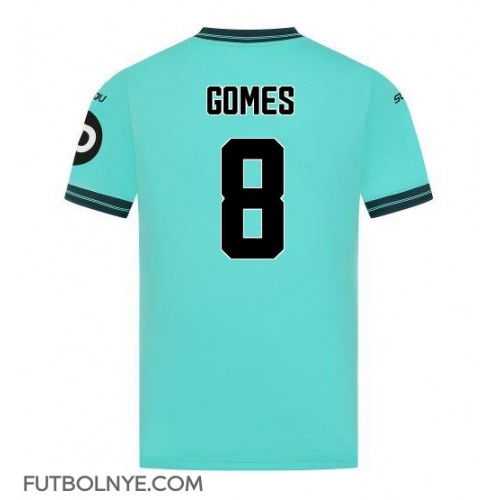 Camiseta Wolves Joao Gomes #8 Visitante Equipación 2025-26 manga corta